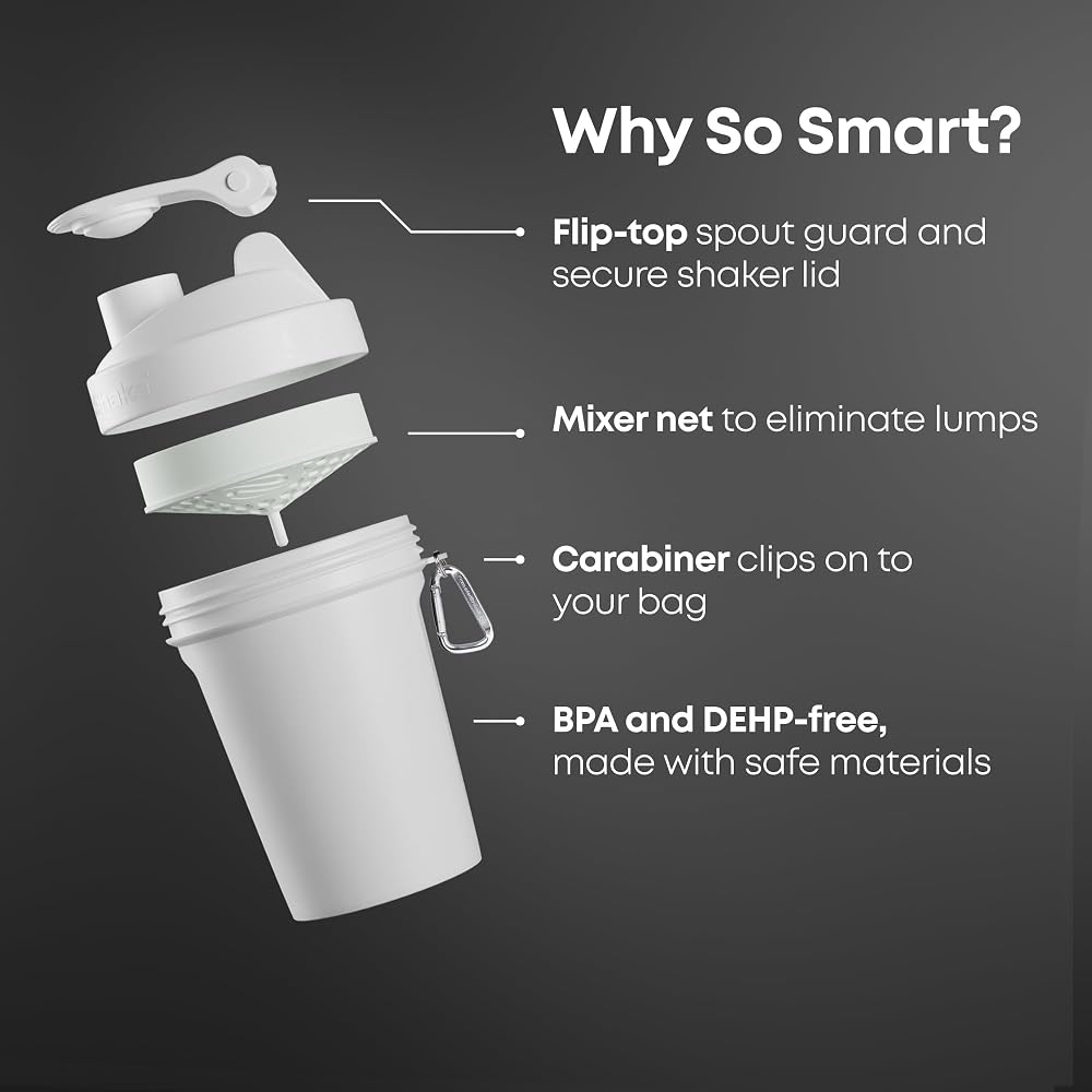 Smartshake 4 Pack Protein Shaker Bottle