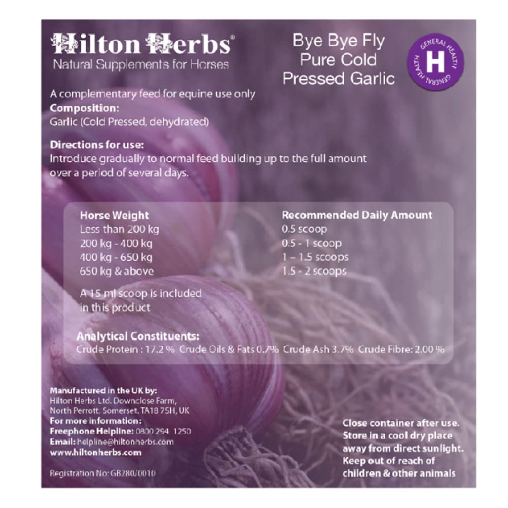 Hilton Herbs Bye Bye Fly Pure Garlic Granules - 2.2 lb - image 2