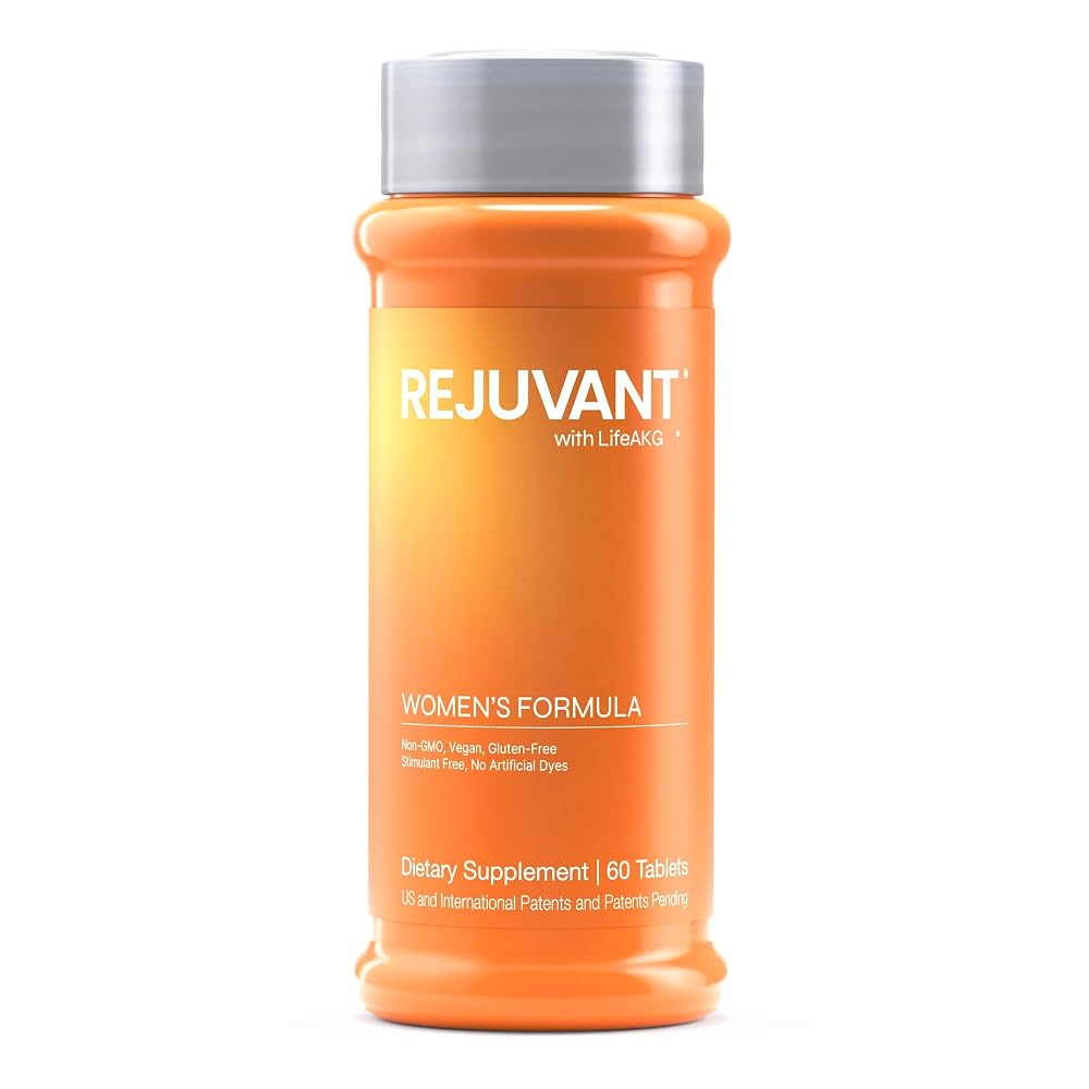Rejuvant Women's Calcium AKG Supplement 1000mg, 98% Pure Ca-AKG