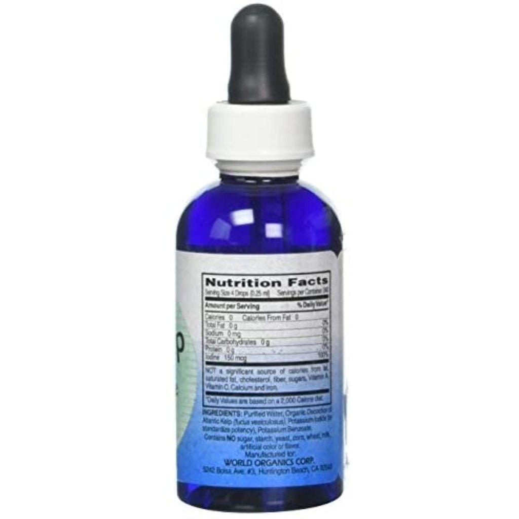 World Organic Kelp Liquid - 2 Fl Oz - image 2