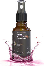 Ideal Infusion Vegan Vitamin D3 5000 IU with K2 Liquid Spray - 75 Servings