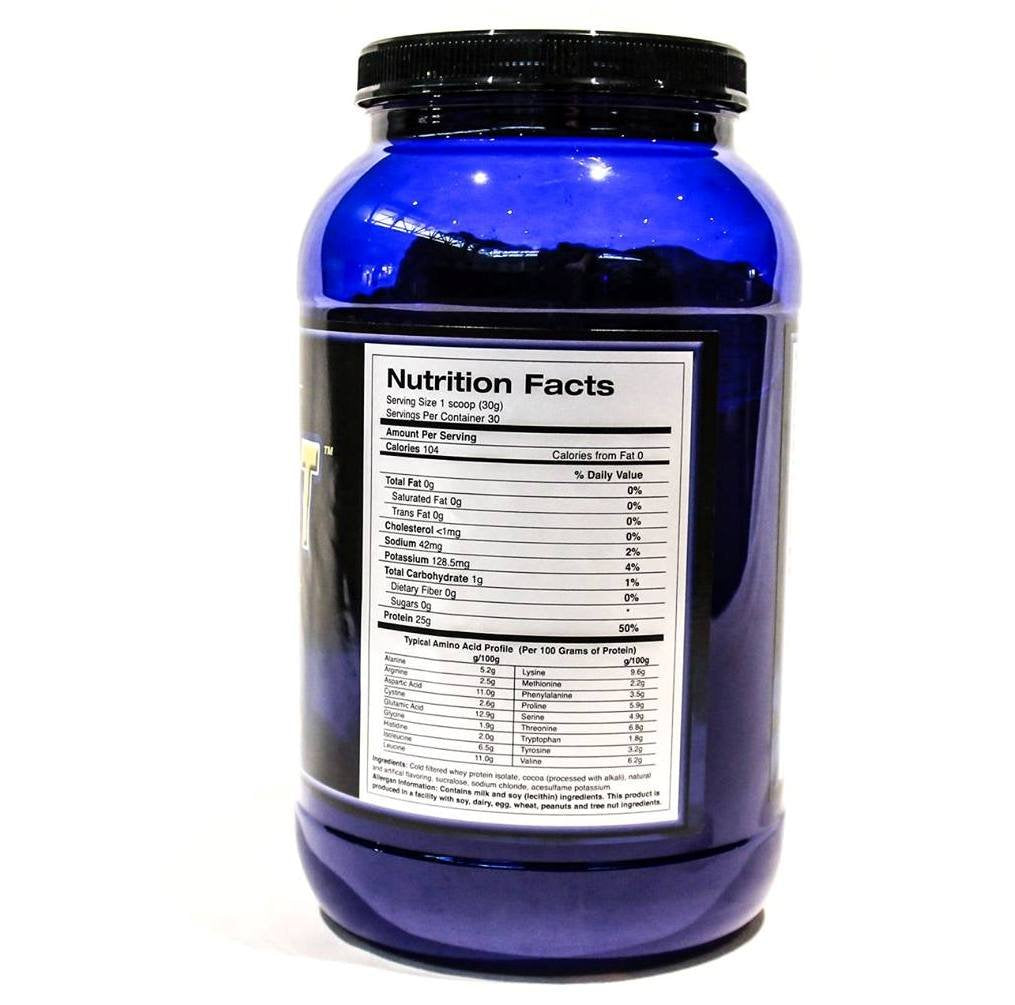 Pride Nutrition #1 Whey Protein Isolate Shake- Iso-Respect Protein