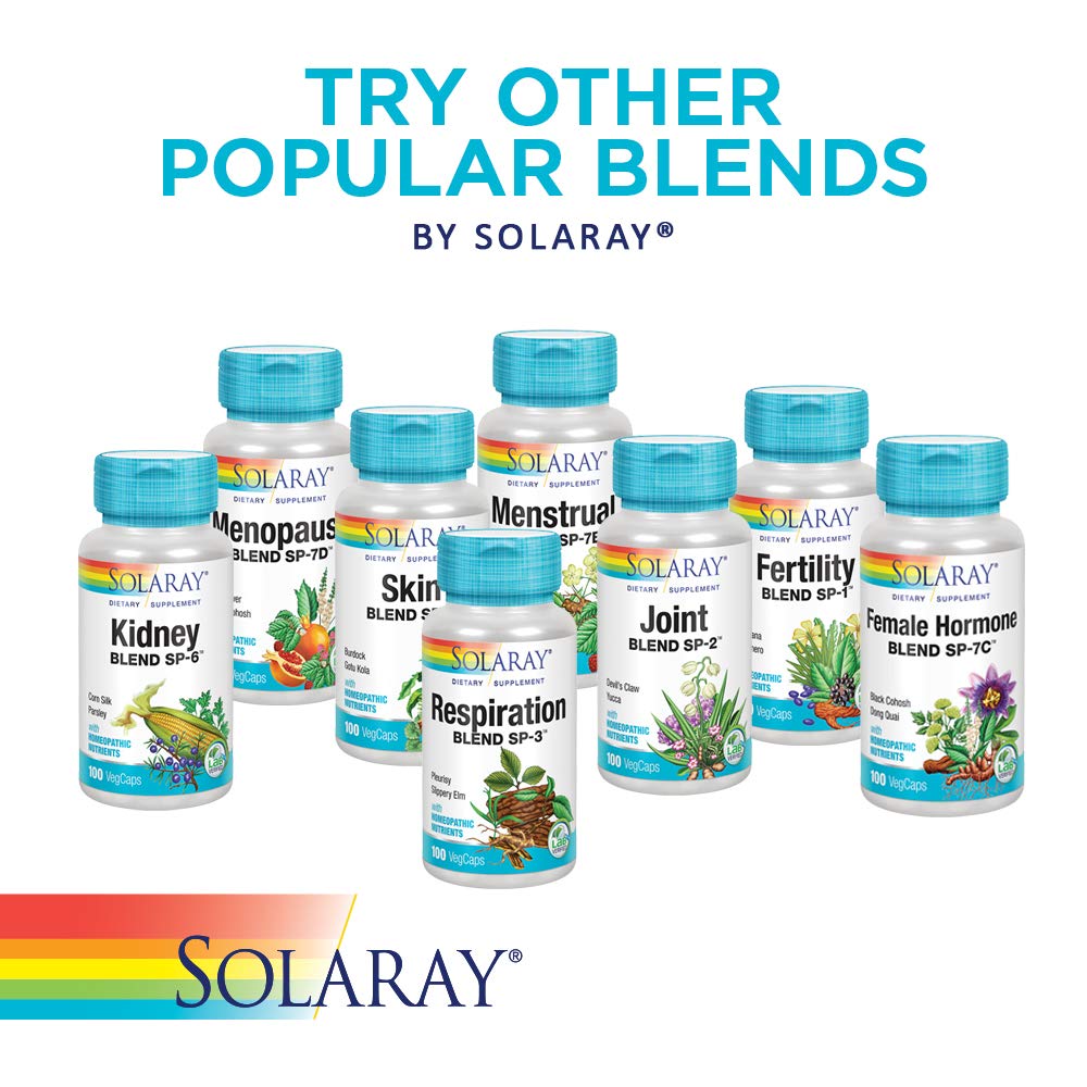 SOLARAY Histamine Blend SP-33 Herbal Support - 100 Vegetarian Capsules - image 3