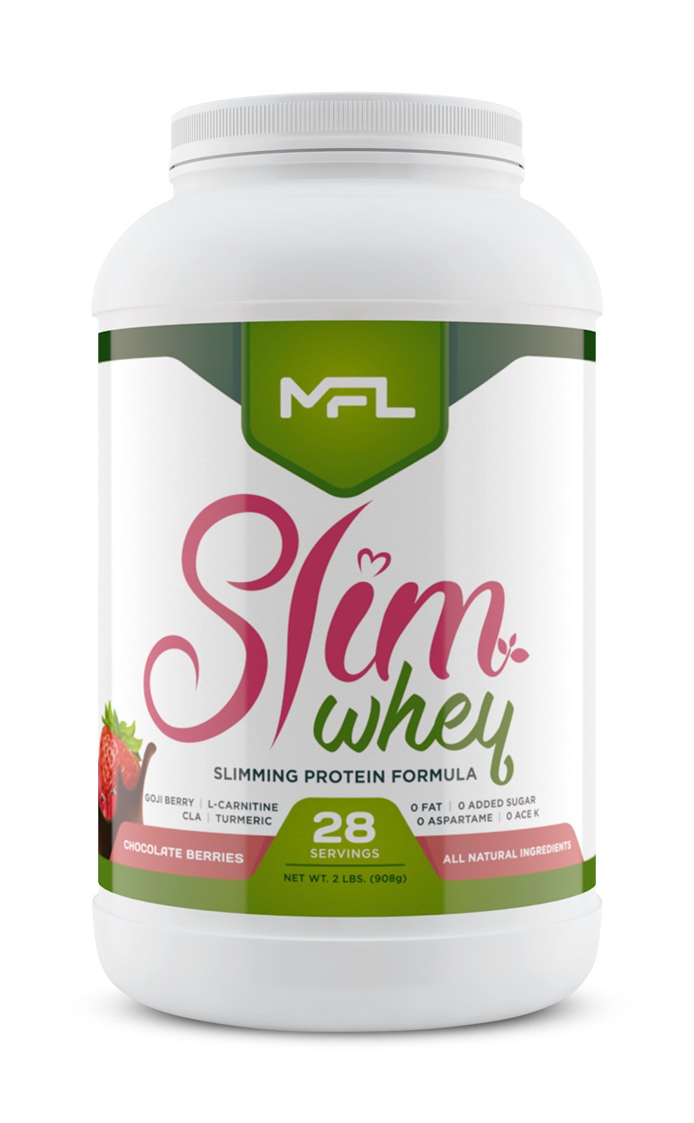 MUSCLE FOOD LABS Slim Whey Protein Powder for Weight Loss - 2 lbs