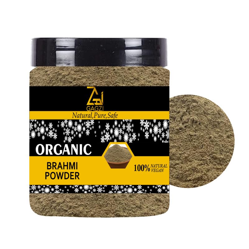 Organic Brahmi Powder 3 Oz / 85.05 Gram (Pack of 1) - GAGZI