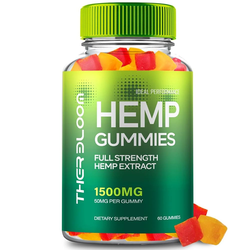 IDEAL PERFORMANCE TherBloom Hemp Gummies - 60 Gummies