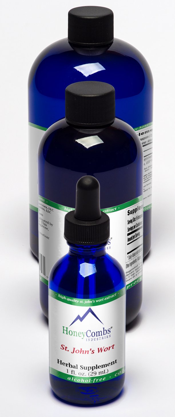 HoneyCombs St. John's Wort Liquid Extract - 1 Count