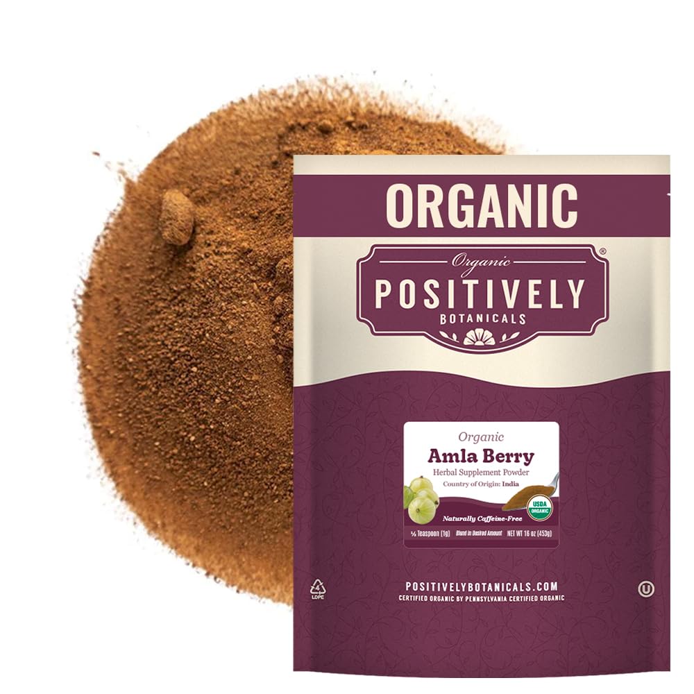Organic Positively Tea Company Powdered Botanicals Family