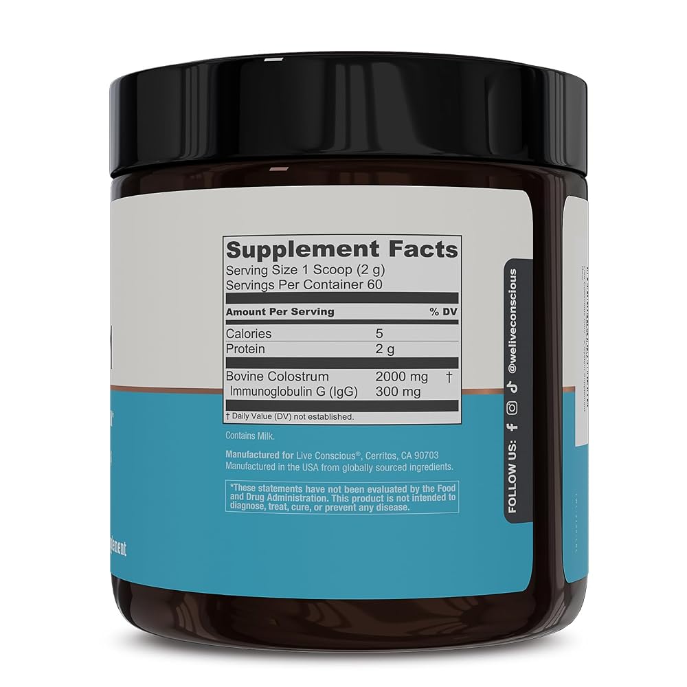 Live Conscious Colostrum Powder