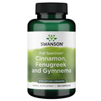Swanson Full Spectrum Cinnamon, Fenugreek and Gymnema - 120 Capsules