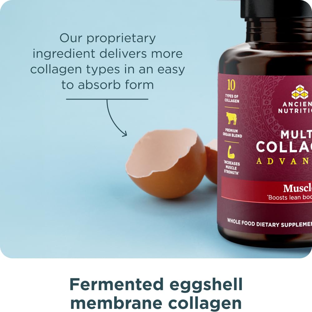 Ancient Nutrition Advanced Multi Collagen Protein Capsules - 90 Count - image 8