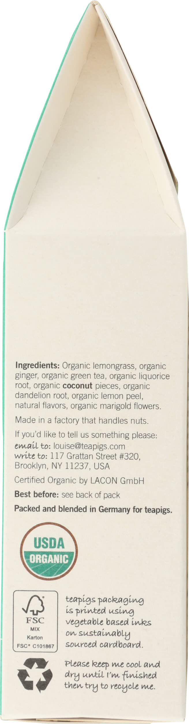 teapigs Organic Cleanse Tea - 15 Count - image 6