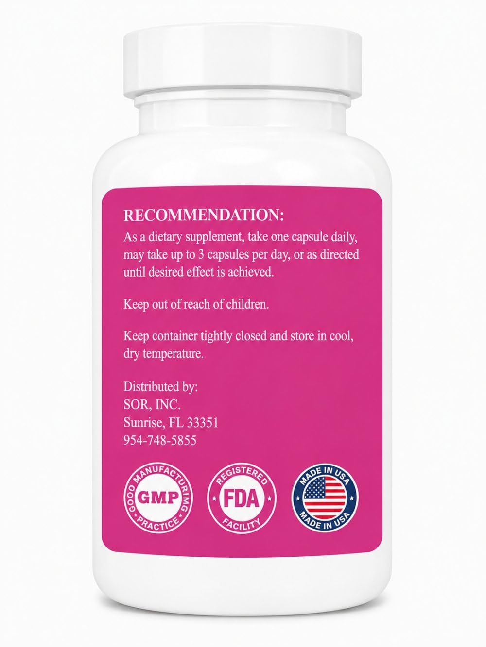 SOR, Inc. SOR Super Strength Mammary Glandular Formula - 200 Capsules - image 2