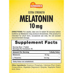 Sundance Vitamins Melatonin 10 mg - 45 Tablets - image 2