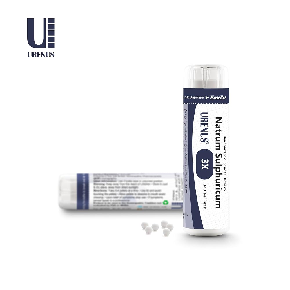 Urenus Cell Salt No. 11 Natrum Sulphuricum (NAT Sulph) 3X Homeopathic - image 5