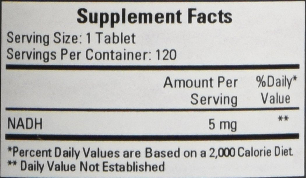 Cardiovascular Research NADH Tablets - 120 Count - image 4