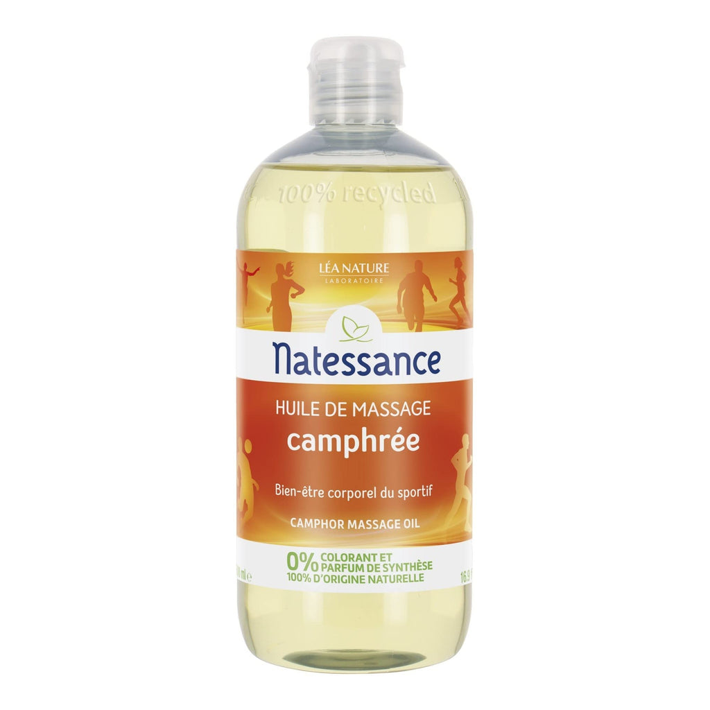 Natessance Naturel Camphor Massage Oil - 500 ml