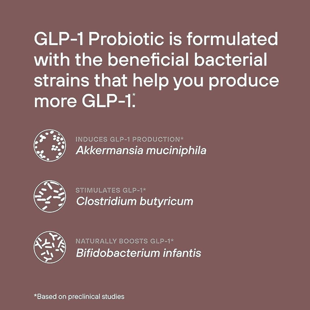 MAPUG GLP-1 Probiotic 30 Capsules - 500M AFU Multi-Strain Probiotic +