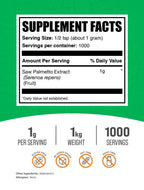 BulkSupplements.com Saw Palmetto Extract Powder