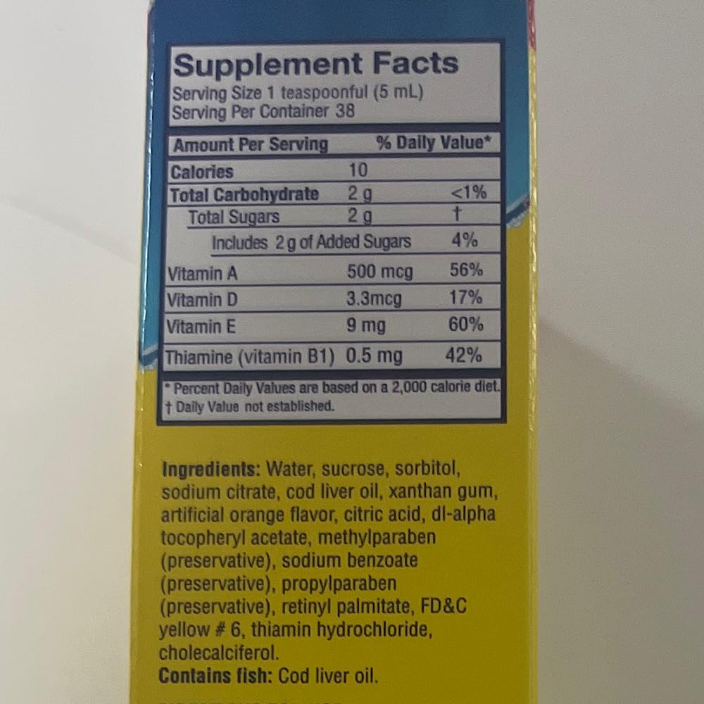 Ballena Azul Cod Liver Oil Emulsion for Adults and Children - 6 Fl Oz - image 8