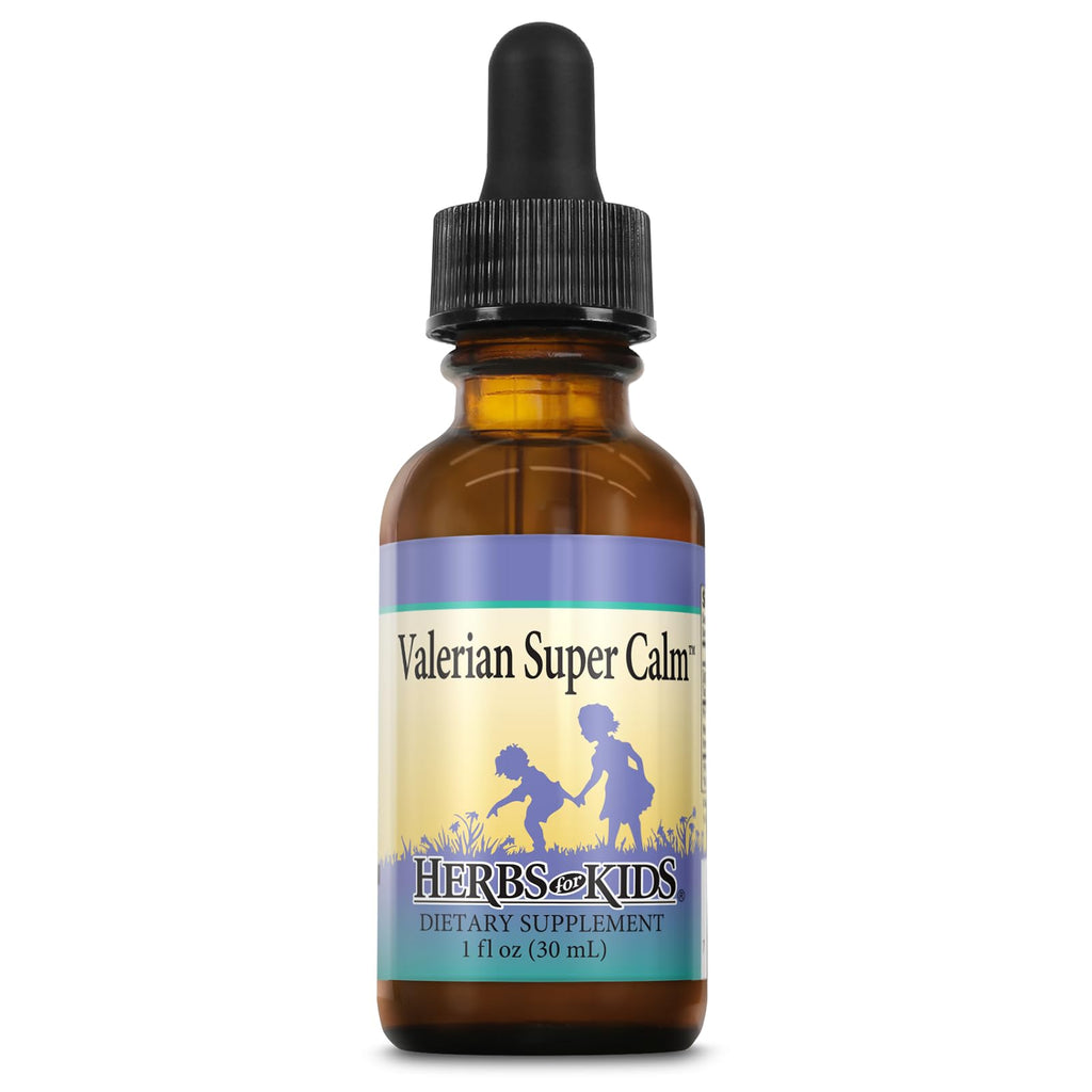Herbs For Kids Valerian Super Calm Liquid Drops - Gentle Herbal