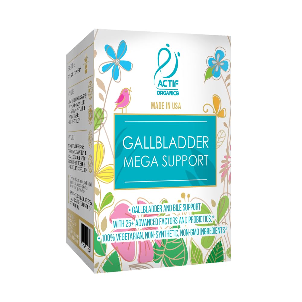 ACTIF Gallbladder Mega Support with Probiotics - 60 Gummies - image 5