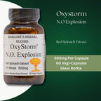 Barlowe's Herbal Elixirs OXYSTORM N.O. Explosion Red Spinach - 60 Capsules - image 4