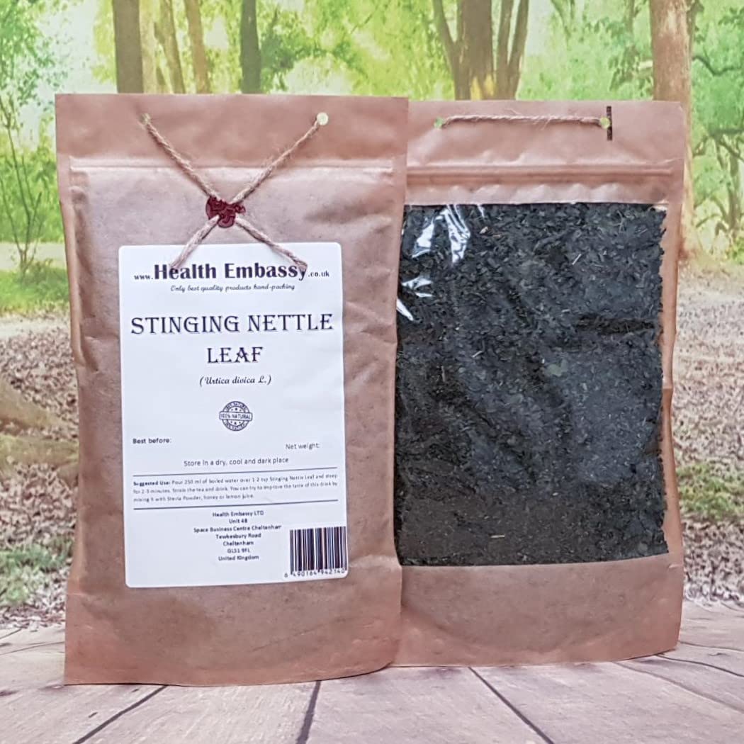 Health Embassy Stinging Nettle Leaf Herbal Tea - 100g - image 2