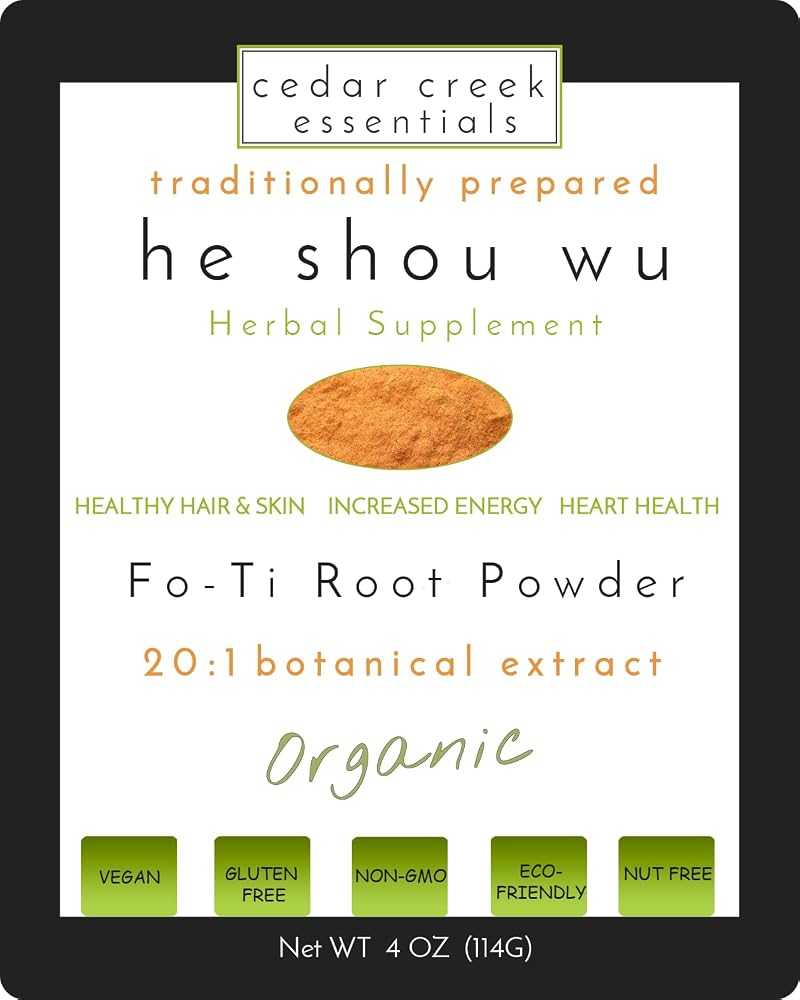 Cedar Creek Essentials Fo-Ti Root Extract Powder 20:1 - 4 Ounce - image 3