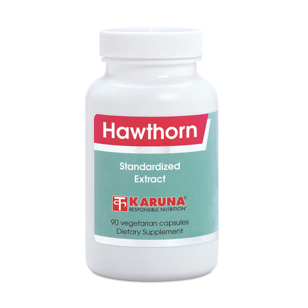 Karuna Hawthorn 300mg Cardiovascular Support - 90 Vegetarian Capsules