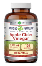 Amazing Nutrition Apple Cider Vinegar 1500 mg - 360 Capsules