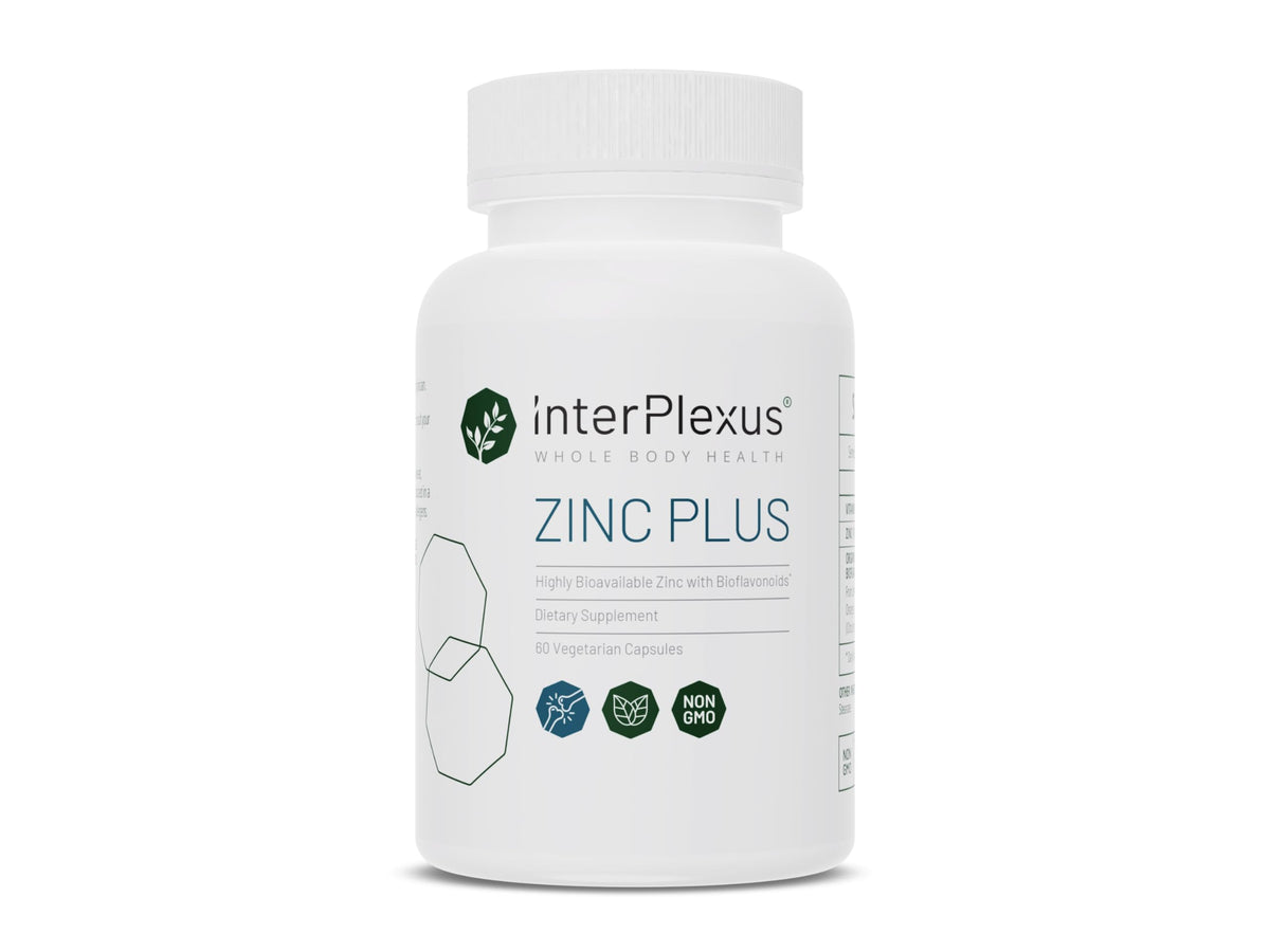 InterPlexus Zinc Plus Immune Support - 60 Capsules