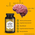 Lipogen PS Plus Brain Supplement for Memory and Focus - 60 Softgels - image 5