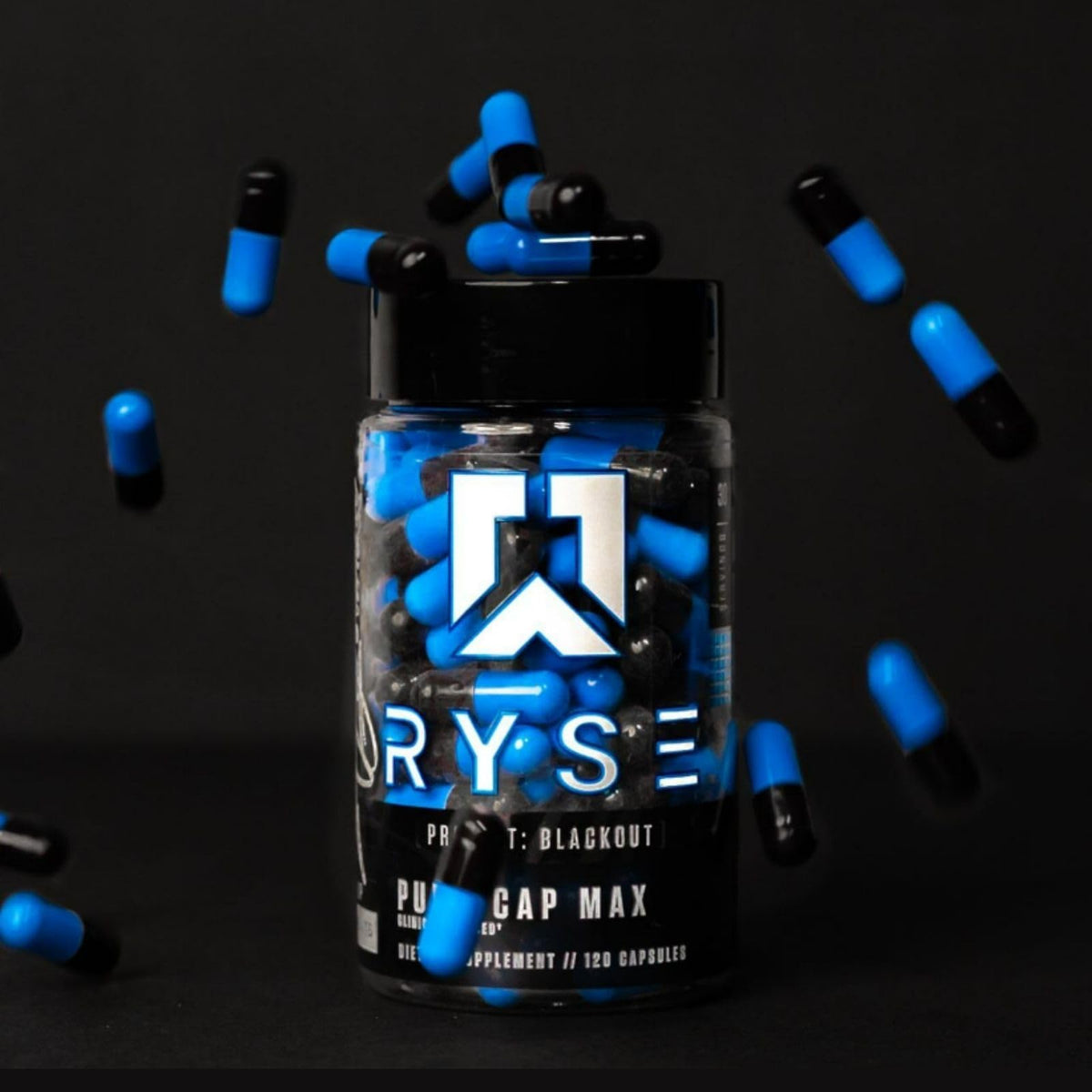 RYSE Up Supplements Project Blackout Pump Cap Max - 120 Capsules - image 5