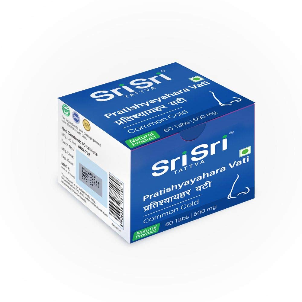 Sri Sri Tattva Pratishyayahara Vati 500mg Tablet - 120 Tablets