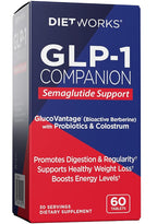DietWorks GLP-1 Companion Tablets - 60 Count