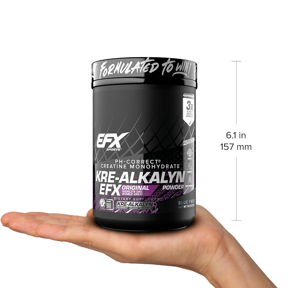 EFX Sports Kre-Alkalyn EFX Creatine Powder - 200 Servings - image 8
