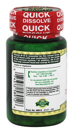 Nature's Bounty B-12 5000 mcg Quick Dissolve Tablets for Energy - 80 Tablets - image 3