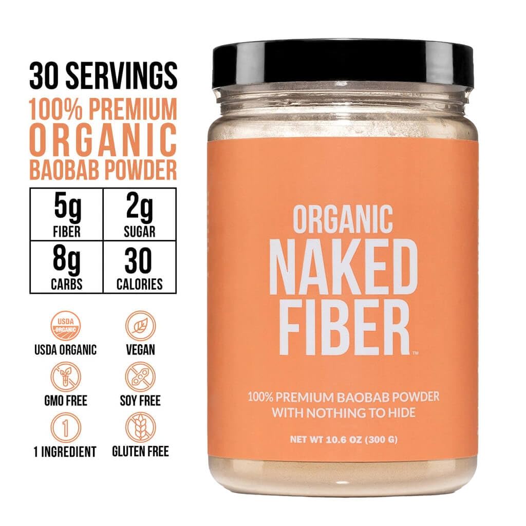 NAKED Fiber Organic Baobab Powder - 10.6 oz - image 3