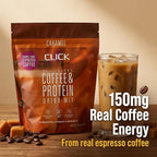 Click Caramel Protein Coffee Powder - 16g Protein - 15.03 oz - image 4