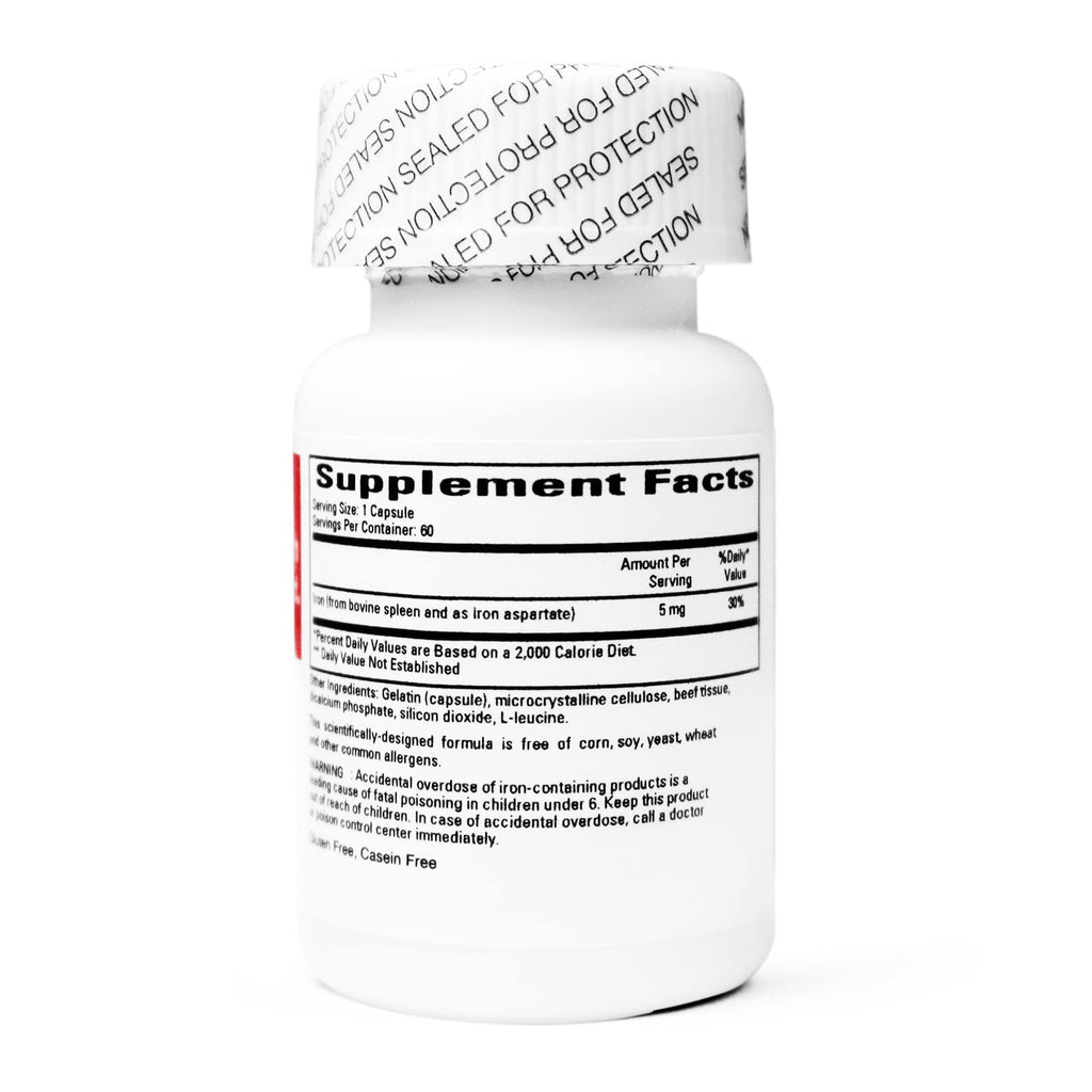Cardiovascular Research Ferritin Iron Supplement 5 mg - 120 Capsules - image 6