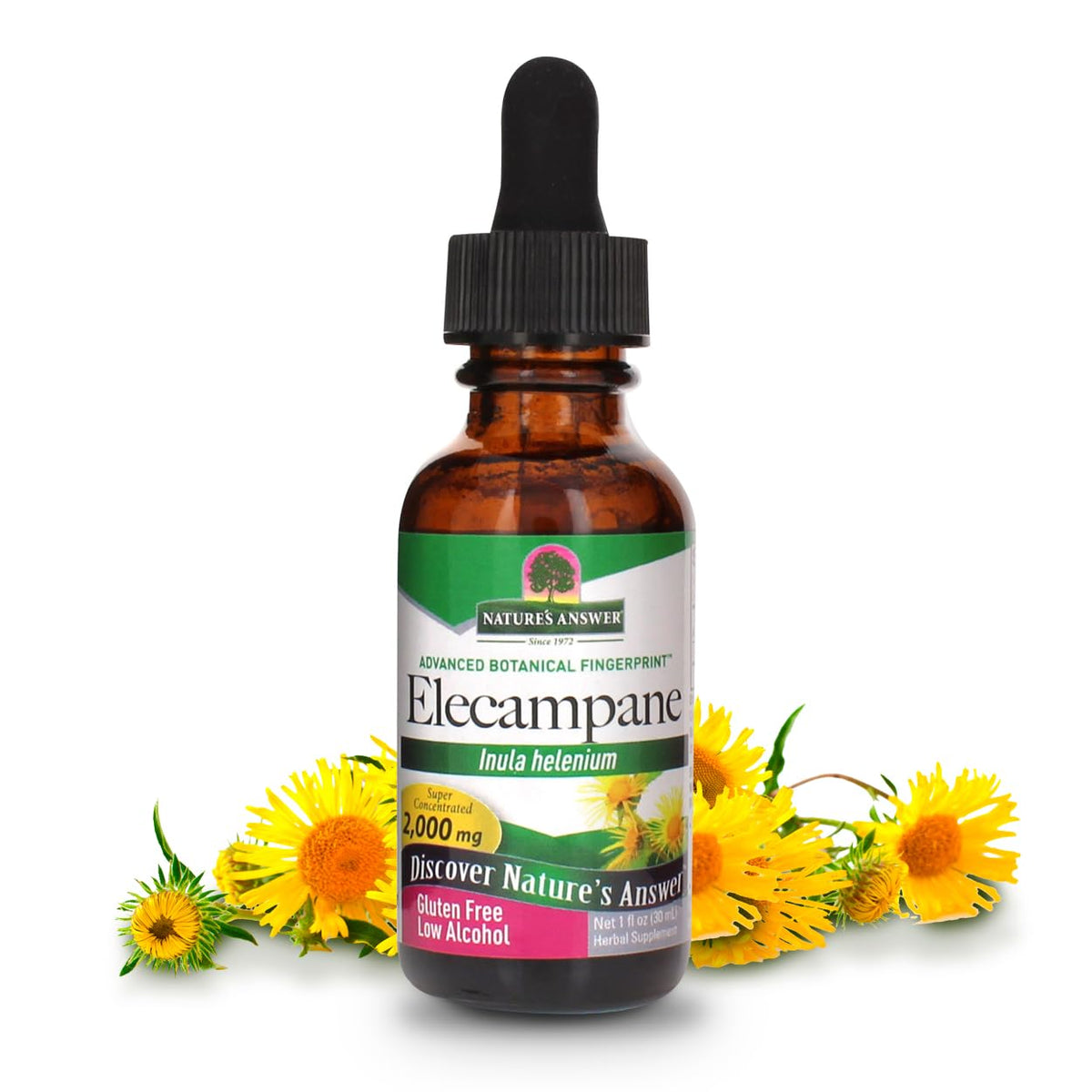 Nature's Answer Elecampane Root Liquid Extract - 1 Fl Oz