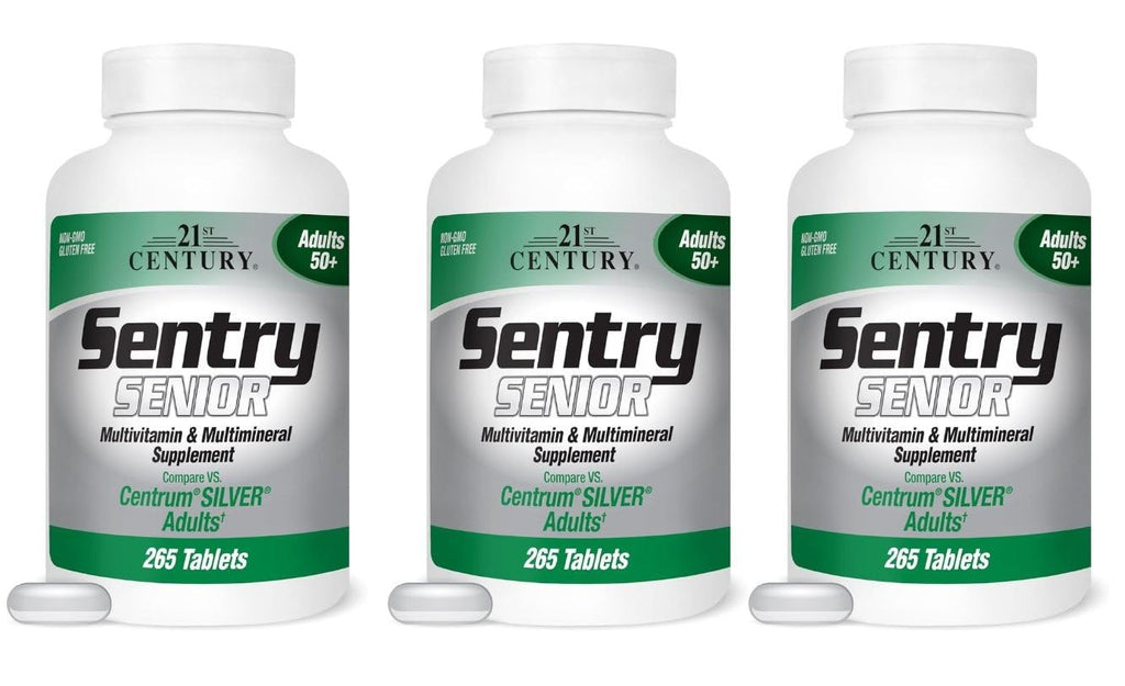 21st Century Sentry Senior Multivitamin Tablets - 795 Count