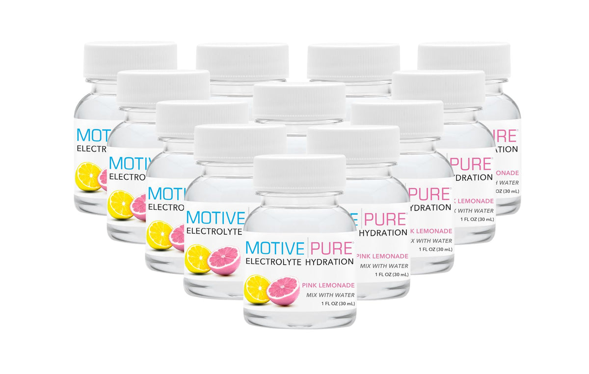 MOTIVE PURE Liquid Electrolytes - Zero Sugar, Variety of Flavors