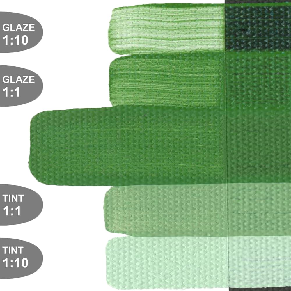 GOLDEN Chromium Oxide Green Slow-Drying Acrylic Paint - 5 fl. oz. - image 5