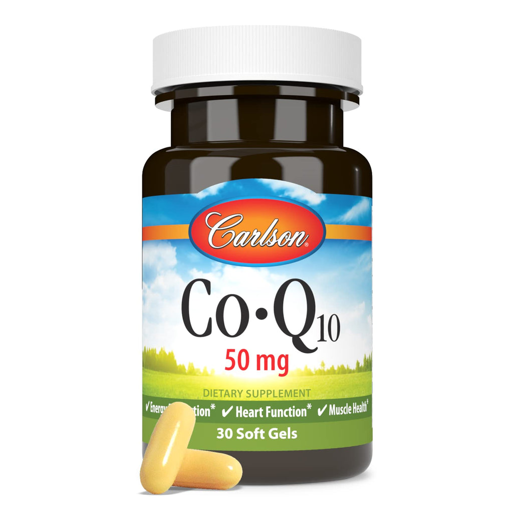 Carlson Co-Q10 50 mg - 30 Softgels - image 5