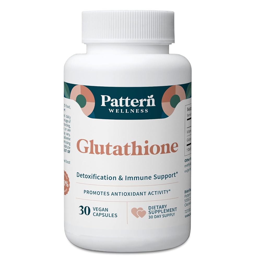 Pattern Wellness Glutathione Supplement - Active Reduced Glutathione