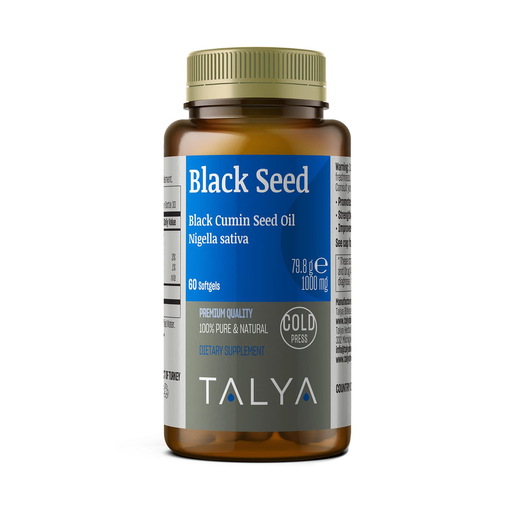 TALYA Black Seed Oil Softgel Immune Support - 60 Softgels
