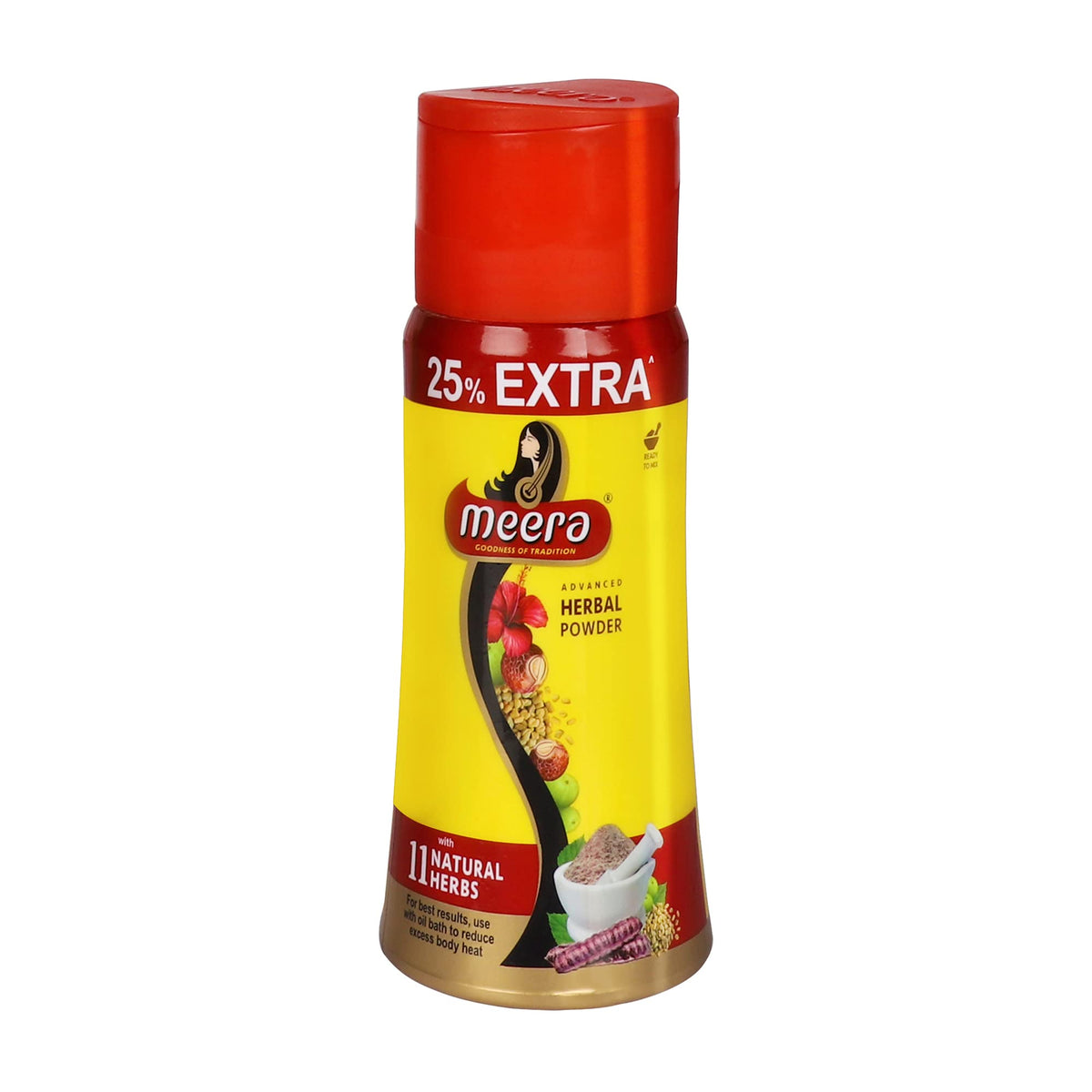 Meera Advanced Herbal Hair Wash Powder - 150g