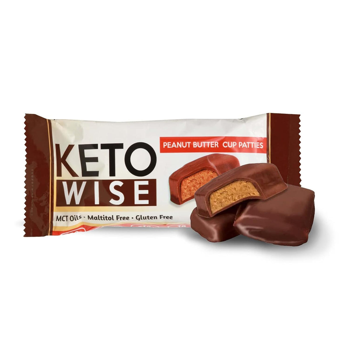 Keto Wise Fat Bombs - Made with Chocolate containing MCT Oil - Low Fat
